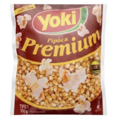 Milho Para Pipoca Premium Yoki 500g | R$3