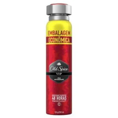 Desodorante Spray Antitranspirante Old Spice Vip 124g | R$ 10