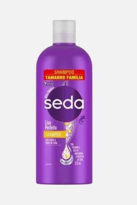 (AME SC 8,69) Shampoo Seda Liso Perfeito 670ml 