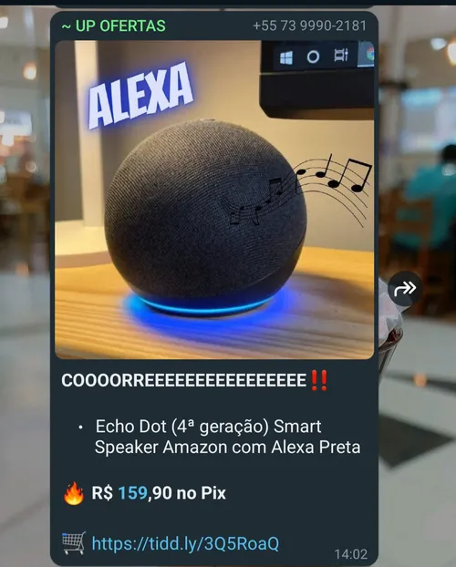 Imagen na descrição da promoção