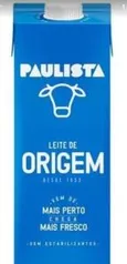 Leite De Origem Paulista 1l | R$ 2,9