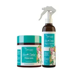 50% OFF - Kit Sou+Cachos: Máscara Umectante + Água Termal