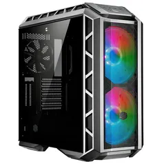 Gabinete Gamer Cooler Master MasterCase H500P Mesh, Mid Tower, ARGB, com FAN, Lateral em Vidro - MCM-H500P-MGNN-S11