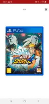 Game Naruto Shippuden: Ultimate Ninja Storm 4 - PS4 R$ 35