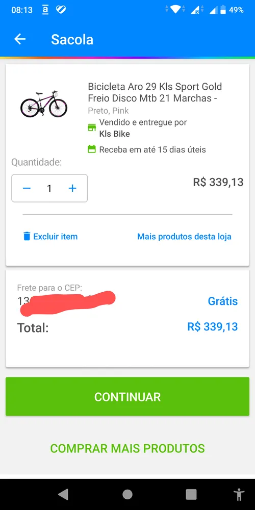 Imagen na descrição da promoção