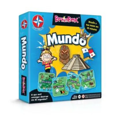 Saindo por R$ 40: [Prime] Jogo Brainbox Mundo Brinquedos Estrela R$ 40 | Pelando