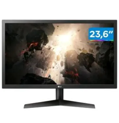 [APP+C.OURO] Monitor LG 24GL600F 144hz 1ms FullHD | R$1168