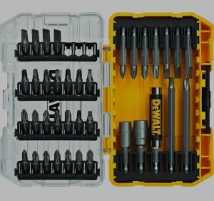 DEWALT Jogo 37 Peças Parafusar com Estojo | R$ 78