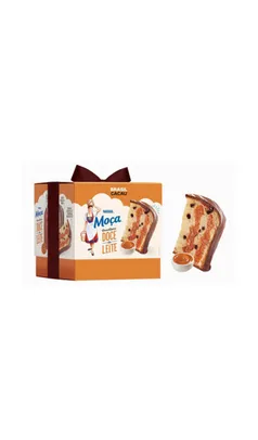 Panettone Brasil Cacau Leite Moça Nestlé 760g