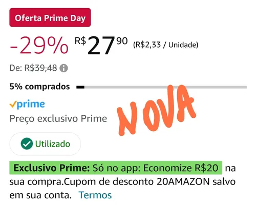 Imagen na descrição da promoção