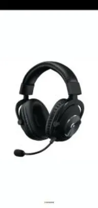 Headset Gamer Logitech G PRO, Stereo, Drivers Pro-G de 50 mm - R$650