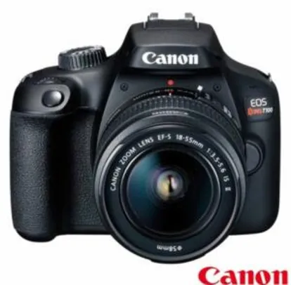 Câmera Digital Canon EOS Rebel T100 DSLR
