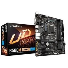 KaBuM! - Placa Mãe Gigabyte B560M DS3H (rev. 1.0), Intel LGA1200, Micro ATX, DDR4