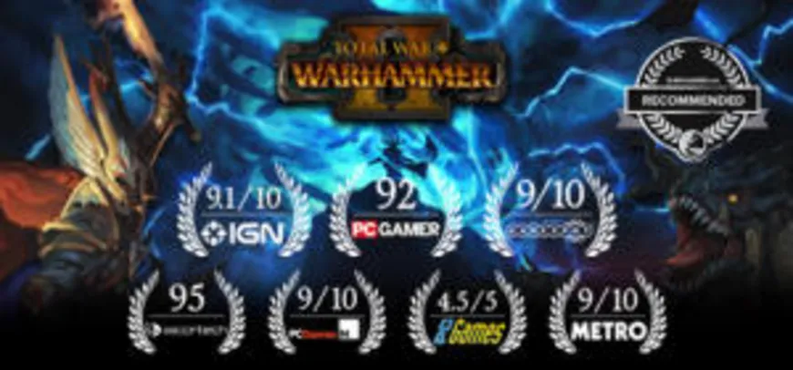 Saindo por R$ 127: Total War: WARHAMMER II - R$127 | Pelando