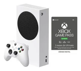 Xbox Series S Com Xbox Game Pass Ultimate 3 Meses