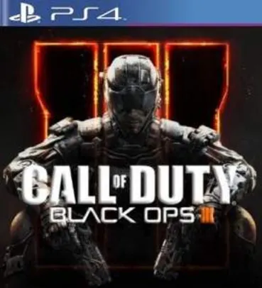 [Submarino] Jogo Call of Duty Black Ops III por R$198