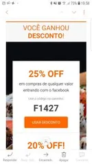 25 % desconto peixe urbano (sábado)