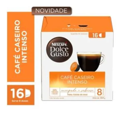 Capsulas Dolce Gusto Café Caseiro Intenso 16 capsulas R$20