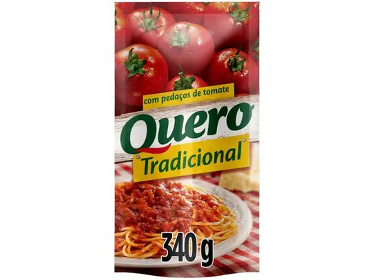 (Cliente ouro + app + magalupay + leve 6 pague 4) Molho de tomate Quero | R$0,54
