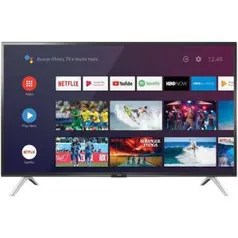 [Cartão + AME = 657] Smart TV Android LED 32"  Bluetooth 2 HDMI 1 USB | R$683