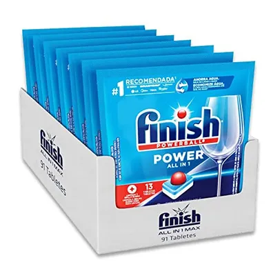 [CC Mastercard] Finish Powerball Tabletes Detergente Lava Louças 91 unidades