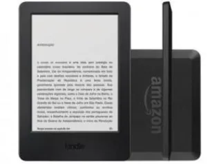 Kindle 7ª Geração Amazon Tela 6” 4GB Wi-Fi - Preto - R$ 129