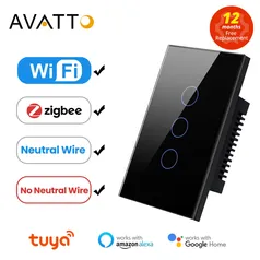 Interruptor Inteligente Smart Light Avatto Tuya Wifi