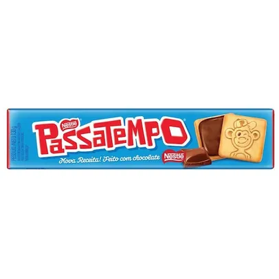 Biscoito PASSATEMPO Recheado Chocolate 130g e outros Biscoitos