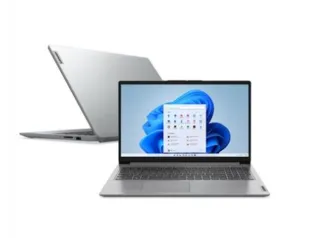 Notebook Lenovo IdeaPad 1i Core i7-1255U, 12GB RAM, SSD 512GB, Intel Iris Xe, 15.6", Windows 11, Cinza - 82VY000PBR
