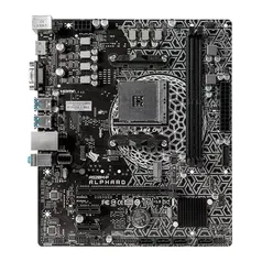 PLACA MAE PICHAU ALPHARD A520M-P, DDR4, SOCKET AM4, CHIPSET AMD A520, PCH-ALPDA520M-P