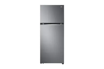 Geladeira LG Frost Free Inverter 395L Duplex Cor Platinum Inox (GN-B392PQD)