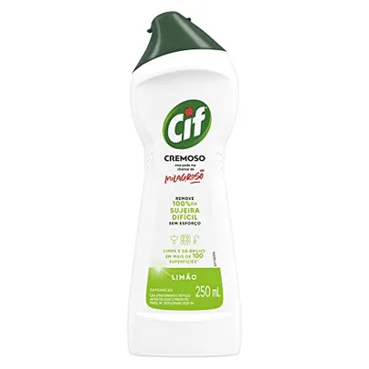 (REC)Cif Saponáceo Cremoso Multiuso Limão Squeeze 250Ml