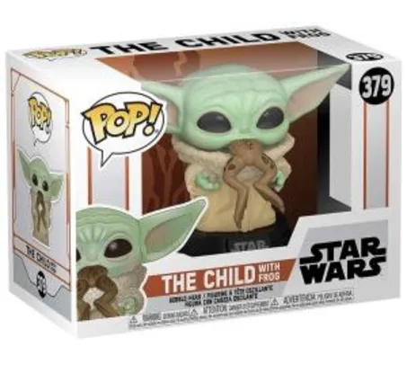[PRIME] FUNKO POP - MANDALORIAN THE CHILD WITH FROG R$110