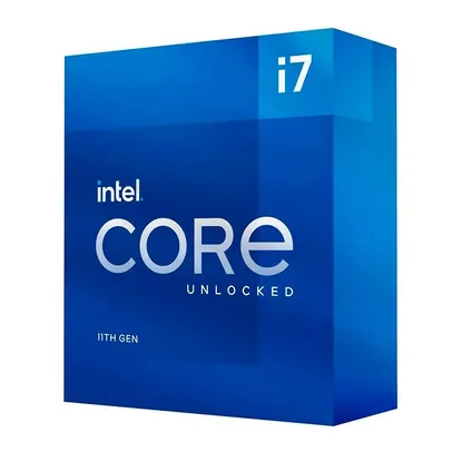 Processador Intel Core i7-11700K, 8-Core, 16-Threads, 3.6GHz (5.0GHz Turbo), Cache 16MB, LGA1200, BX8070811700K