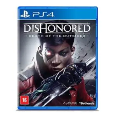 Dishonored - Death Of The Outsider - PS4 - R$ 66,71 (Frete Grátis)