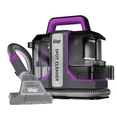 Extratora de Sujeiras Portátil WAP Spot Cleaner W3 1450W 3 em 1 para Tapetes, Carpetes, Estofados e Colchões – Cinza e Roxo  - 220V