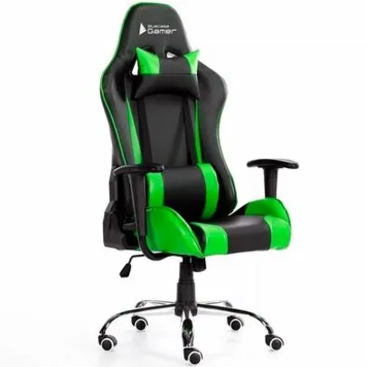 Cadeira Gamer Bluecase Titanium Green/Black - BCH22GBK