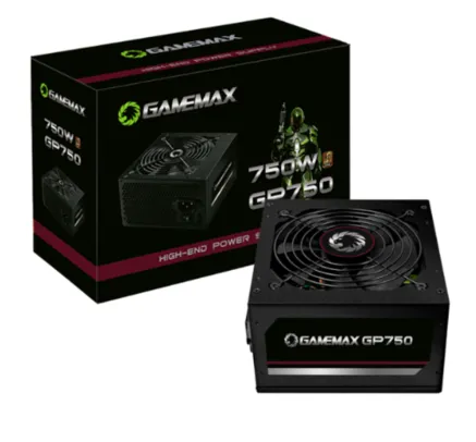 Fonte Gamemax GP750, 750W, 80 Plus Bronze, PFC Ativo