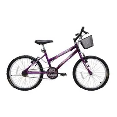 Bicicleta Aro 20 Mtb Feminino Star Girl - 310154 - Roxo R$ 365