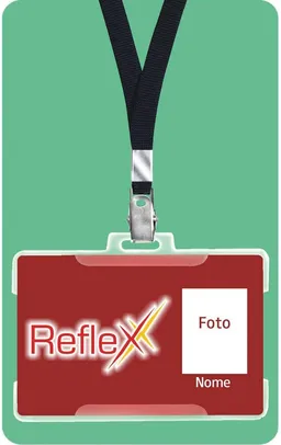 Reflex 1015, Protetor Para Cracha Plastico, 54x86 mm, Transparente, 1 Unidade | R$ 1