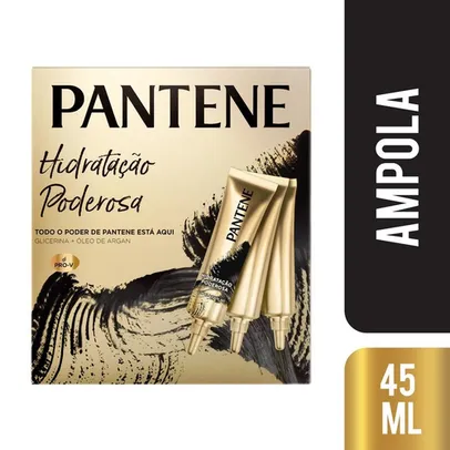 [R$4,79 AME Super Caçadores] Kit Ampola Pantene Hidratação Poderosa 45ml