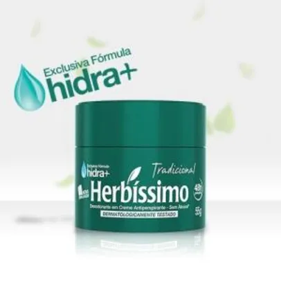 (AME 40%) Desodorante Herbissimo 6 Unidades | R$25