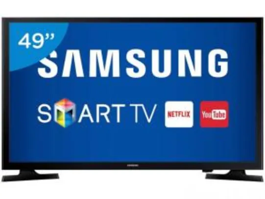 Smart TV LED 49” Samsung Full HD Conversor Digital - 49J5200 Wi-Fi 2 HDMI 1 USB por R$ 1899