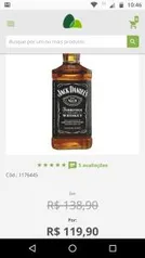 Whisky Jack Daniels 1L