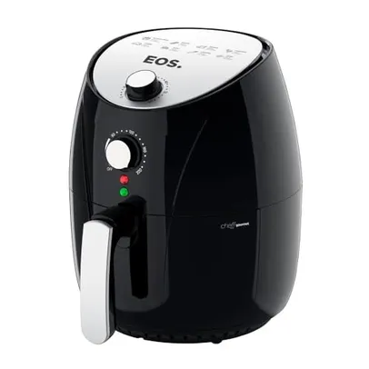 Fritadeira Sem Óleo Air fryer Eos Chef Gourmet 4 Litros Preto com Cinza Eaf40s 110v