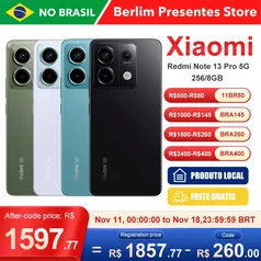 [Do Brasil] Xiaomi Redmi Note 13 Pro 5G Versão Global | Smartphone 5G , ROM Global , Câmera 200MP , Carregador 67W 