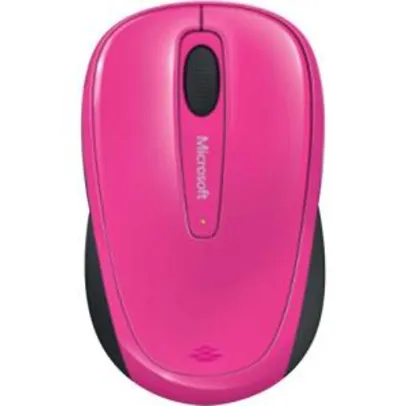 Mouse Wireless 3500 Pink - Microsoft - R$27