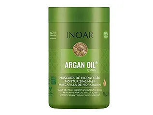 Máscara Capilar Argan Oil Tratamento Intensivo Hidratante 1000 G, Inoar | Amazon.com.br