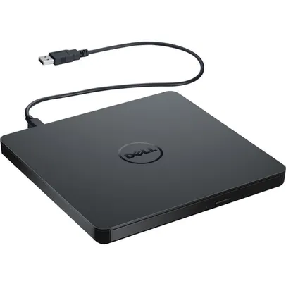 Gravador e leitor externo de DVD/CD Slim Dell DW316 - Preto