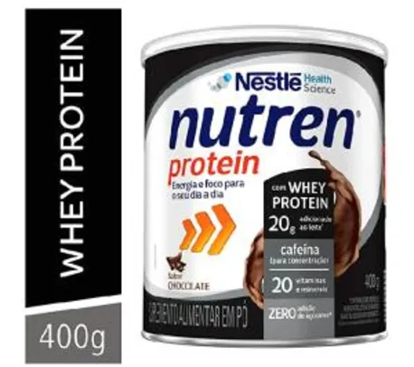 (Recorrência) Nutren Protein, Suplemento Alimentar, Chocolate, 400g | R$30